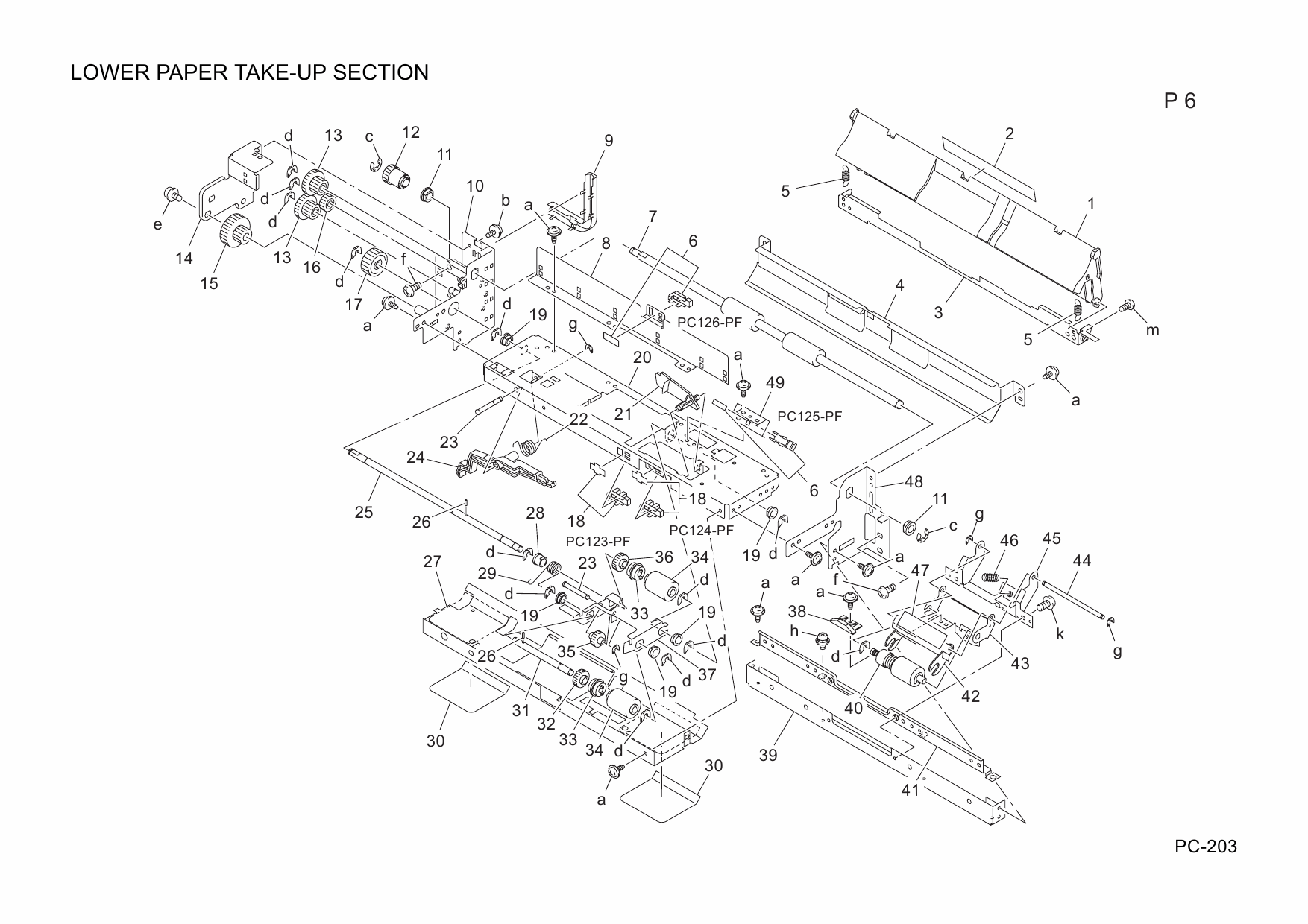 Konica-Minolta Options PC-203 4061412 Parts Manual-5